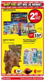 Kruidvat folder week 36 Pagina 42: Squishy Capybara €5,99, LEGO bouwsets €13,48