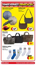 Kruidvat folder week 36 Pagina 49: Pokémon sokken €2,99, Binnentas €5,99