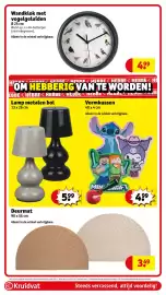 Kruidvat folder week 36 Pagina 52: Wandklok met vogelgeluiden €4,99, Deurmat €3,49