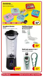 Kruidvat folder week 36 Pagina 53: Snackdoosje €4,49, Multi grip opener 4-in-1 €1,79