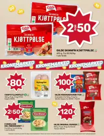 Matkroken kundeavis uke 36 Side 2: GILDE MIDDAGSFAVORITTER €100,00, FJORDLAND RIS-/RØMMEGRØT €50,00