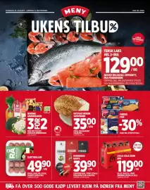 Meny kundeavis Side 1: EVERGOOD KAFFE €39,90, KJØTTBOLLER €49,90