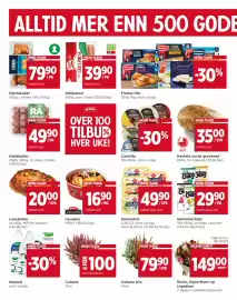 Meny kundeavis Side 4: Kjøttboller €49,90, Hjertekaker €79,90