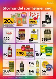 Gigaboks kundeavis uke 36 Side 9: Diverse nøtter 800-1000 g €59,90, Pesto Alla Genovese 1 kg €339,00