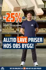 Obs Bygg kundeavis Side 15: 25% PÅ ALT LAGERFØRT UBEHANDLET KONSTRUKSJONSVIRKE