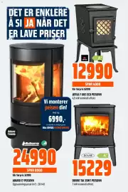 Obs Bygg kundeavis Side 28: DOVRE TAI 35WT PEISOVN €15.229,00, JØTUL F 602 ECO PEISOVN €12.990,00