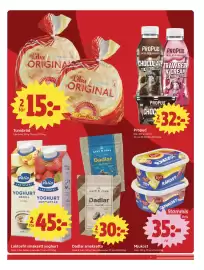 ICA Nära reklamblad vecka 36 Sida 3: Propud €32,00, Tunnbröd €15,00