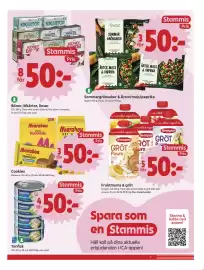 ICA Nära reklamblad vecka 36 Sida 5: Fruktmums & gröt, Medlemspris, Sommargrönsaker & Ärtor/majs/paprika, Medlemspris