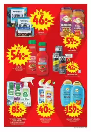 ICA Maxi reklamblad vecka 36 Sida 7: Felix ketchup €54,00, Fontana oliver €46,00