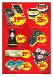ICA Maxi reklamblad vecka 36 Sida 8: Västerbottensost €89,90, Castello dessertost €39,90