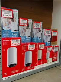 Catálogo Ferretería Prat Página 3: Junkers - calefon hidrobase €89.990,00, Teka - termo electrico €235.990,00