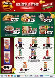 Catálogo Supermercados Mayor Página 4: Bandeja materia elab. propia mayor €15.000,00, Medialunas de manteca €2.850,00