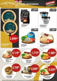 Catálogo Supermercados Mayor Página 8: La quesera queso azul €1.799,90, La quesera queso rallado €1.599,00