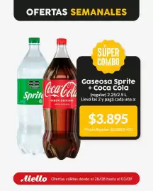 Catálogo Supermercados Aiello Página 2: Sprite gaseosa + Coca Cola €3.895,00