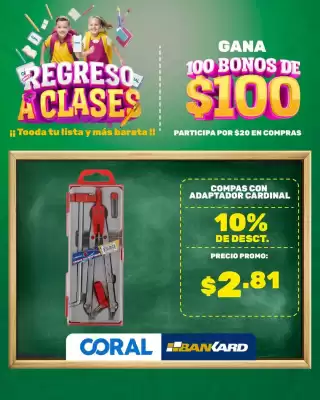Coral Hipermercados (válido hasta 5-09)