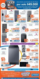 Catálogo Alkosto semana 35 Página 12: LG lavadora 13 kilos €1.379.900,00, Samsung lavadora 20 kilos €2.699.900,00