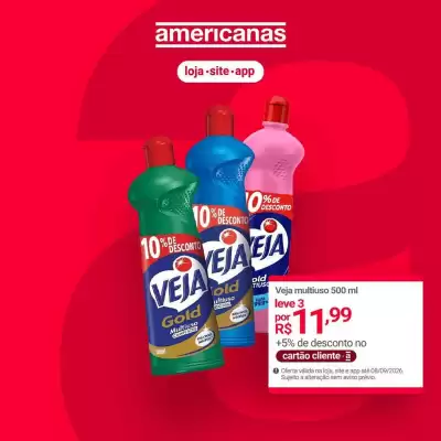 Encarte Lojas Americanas (válido até 8-09)