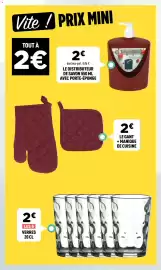 Catalogue Centrakor page 36: LE GANT + MANIQUE DE CUISINE €2,00, LIBRA LIVING Distributeur liquide vaisselle €2,00