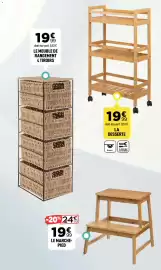 Catalogue Centrakor page 49: LE MEUBLE DE RANGEMENT 4 TIROIRS €19,99, LA DESSERTE €19,99