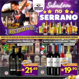 Catálogo Serrano Supermercado Página 4: Tinto seco ou suave €21,49, Vinho isla moai reservado €19,90
