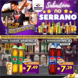 Catálogo Serrano Supermercado Página 7: Guaraná antarctica tradicional €7,49, Refrigerante pepsi - 2l tradicional €7,39