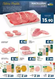 Volantino SeBón Supermercati Pagina 3: Macinato spezzatino di suino €4,90, Amadori pollo sovracosce €2,99