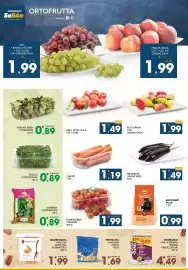 Volantino SeBón Supermercati Pagina 4: Pomodorino ciliegino €1,99, Bocconcì patate €0,99