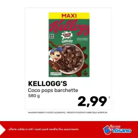 Volantino Iper Tosano settimana 36 Pagina 6: Kellogg's Coco pops barchette €2,99