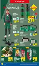 Volantino Lidl settimana 36 Pagina 10: PARKSIDE Cintura €4,99, PARKSIDE Ciabatte da uomo €4,99