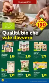 Volantino Lidl settimana 36 Pagina 24: Alesto Semi bio €2,49, Italiamo Gorgonzola DOP Bio €1,99