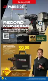 Volantino Lidl settimana 36 Pagina 6: PARKSIDE PERFORMANCE Trapano avvitatore ricaricabile €59,00