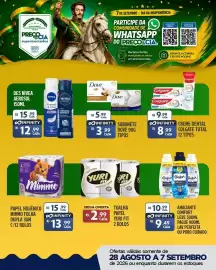 Catálogo Preço & Cia Página 1: Creme dental colgate total €8,99, Papel higiênico mimmo folha dupla €13,99
