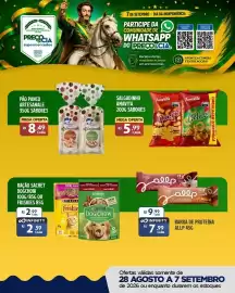 Catálogo Preço & Cia Página 4: Ração sachet dogchow ou friskies €2,59, Salgadinho amavita €5,99