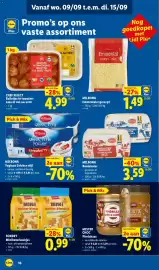 Lidl folder week 37 Pagina 16: Milbona Roomboter €3,59, Milbona yoghurt griekse stijl