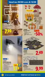 Lidl folder week 37 Pagina 24: Livarno keukenloper €9,99, Livarno deurmat €2,49