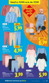 Lidl folder week 37 Pagina 29: Joggingbroeken €3,99, Gebreide broek €4,99