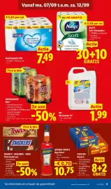 Lidl folder week 37 Pagina 9: Desperados Bier, Bounty - snickers - twix chocoladereep