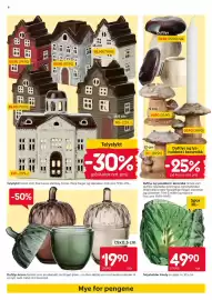 Rusta kundeavis uke 36 Side 6: Telyslykt €79,90, Duftlys og lysholdere i keramikk €39,90