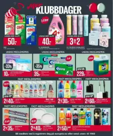 Europris kundeavis uke 36 Side 2: OMO, App-pris €59,90, LUFTFRISKER PERLER, Medlemspris €15,00