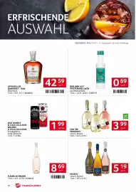 Transgourmet Flugblatt woche 37 Seite 30: Nozeco Spritz €5,19, Berliner Luft Pfefferminzlikör €0,69