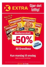 Coop Extra kundeavis uke 36 Side 1: All Grandiosa