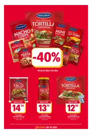 Coop Extra kundeavis uke 36 Side 13: Santa Maria Tortilla Medium €12,90, Santa Maria Taco Sauce Medium €13,74
