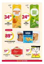 Coop Extra kundeavis uke 36 Side 21: Mr. Lee Nudler €11,90, Buer lomper €17,90