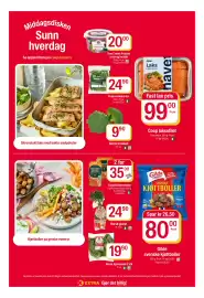 Coop Extra kundeavis uke 36 Side 6: Coop sukkererter €24,90, Gilde svenske kjøttboller €80,00