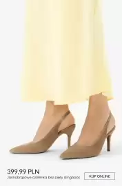 Ryłko gazetka tydzień 35 Strona 8: Jasnobrązowe czółenka bez pięty slingback €399,99