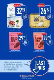 Rema 1000 uke 36 Side 14: Egg 6pk M/L/XL R €26,90, Sjoko-bær jordbær €29,90