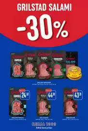 Rema 1000 uke 36 Side 22: Grilstad Spekemat €164,00, Grilstad Jubelsalami €43,30