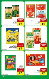Carrefour Express gazetka tydzień 36 Strona 4: Markizy HIT €6,99, Krakersy, precelki, paluszki MINIONKI BESKIDZKIE €3,49