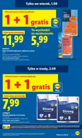 Lidl gazetka Strona 13: Ręcznik papierowy 3-warstwowy €7,99, Łosoś norweski w plastrach, wędzony na zimno €5,99