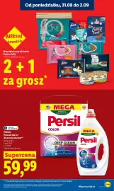 Lidl gazetka Strona 23: Persil Color €59,99, Karmy dla kotów Purina i Felix €0,01